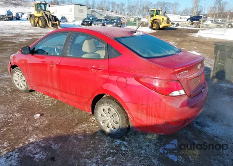 2017 Hyundai Accent Se из США, поврежденный, VIN KMHCT4AE6HU334328